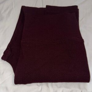 Dark Burgundy Leggings